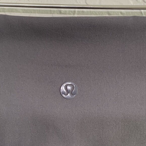 Lululemon Wunder Under Crop Leggings Womens 6 Dark Gray Lace Trim Mesh‎ Luxtreme - Picture 4 of 10
